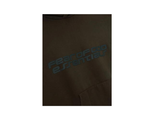 Fear of God Fear of God Heavy Fleece 90s Hoodie Brown - view 3
