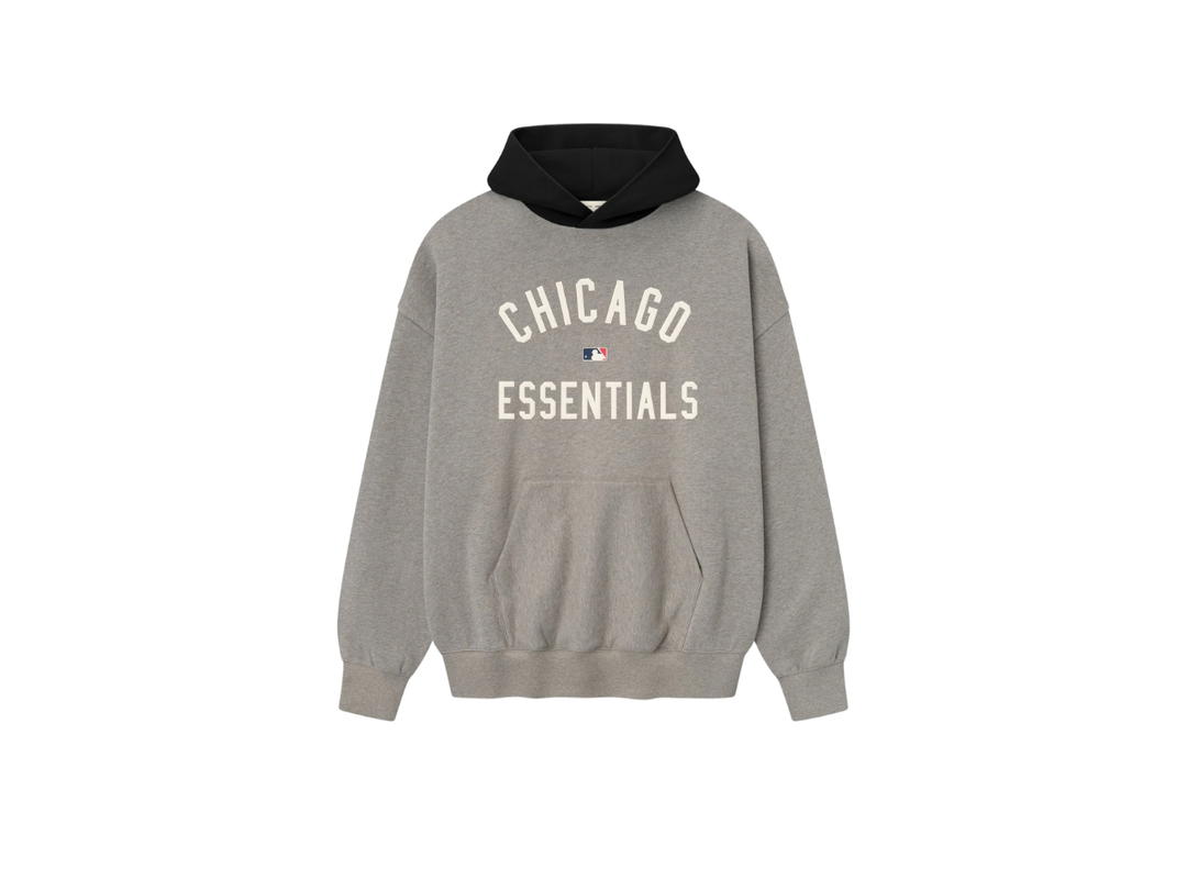 Fear of God Fear of God White Sox Sport Hoodie Concrete Heather Black