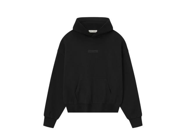 Fear of God Fear of God Essentials Classic Fleece Hoodie Jet Black - view 2