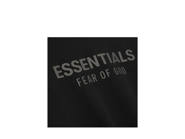 Fear of God Fear of God Essentials Classic Fleece Hoodie Jet Black - view 3