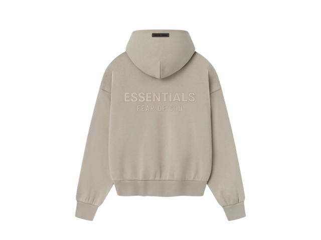 Fear of God Fear of God Essentials Classic Fleece Hoodie Timber (SS25) - view 2