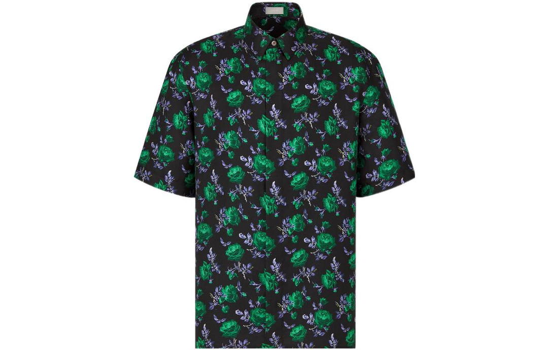 Dior Dior New Season Collection Dior FW22 Qixi Festival Collection Shirt Men's Black