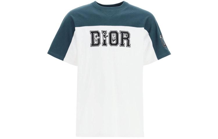 Dior Dior Quarterly New Products T Shirts Men Green