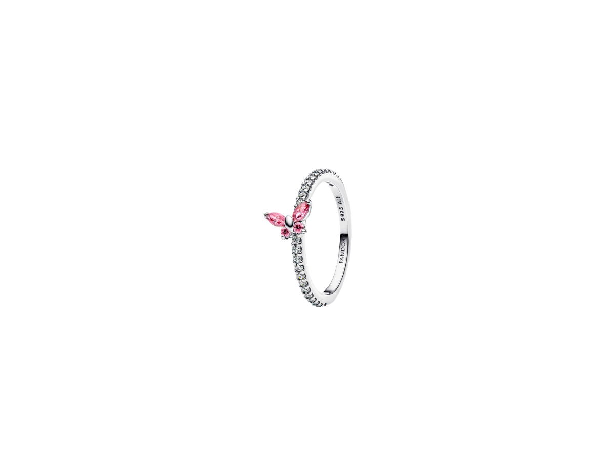 Pandora Pandora Sparkling Butterfly Ring Write