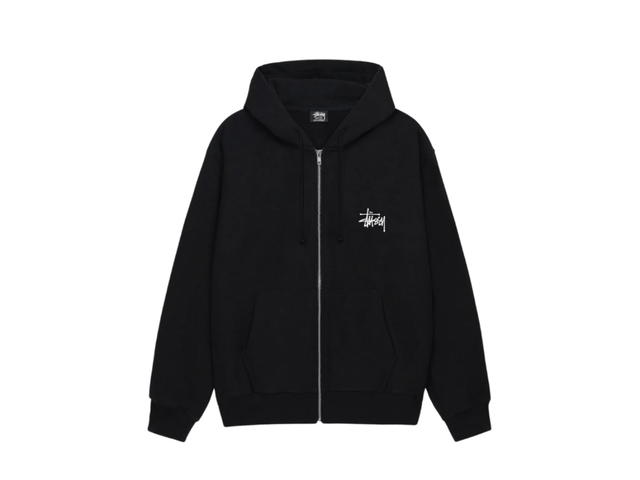Stussy Stussy Basic Stüssy Zip Hoodie Black - view 2