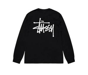 Buy Stussy Basic Long Sleeve Tee Black 2023 at Sasom – Authentic and Ready to Ship