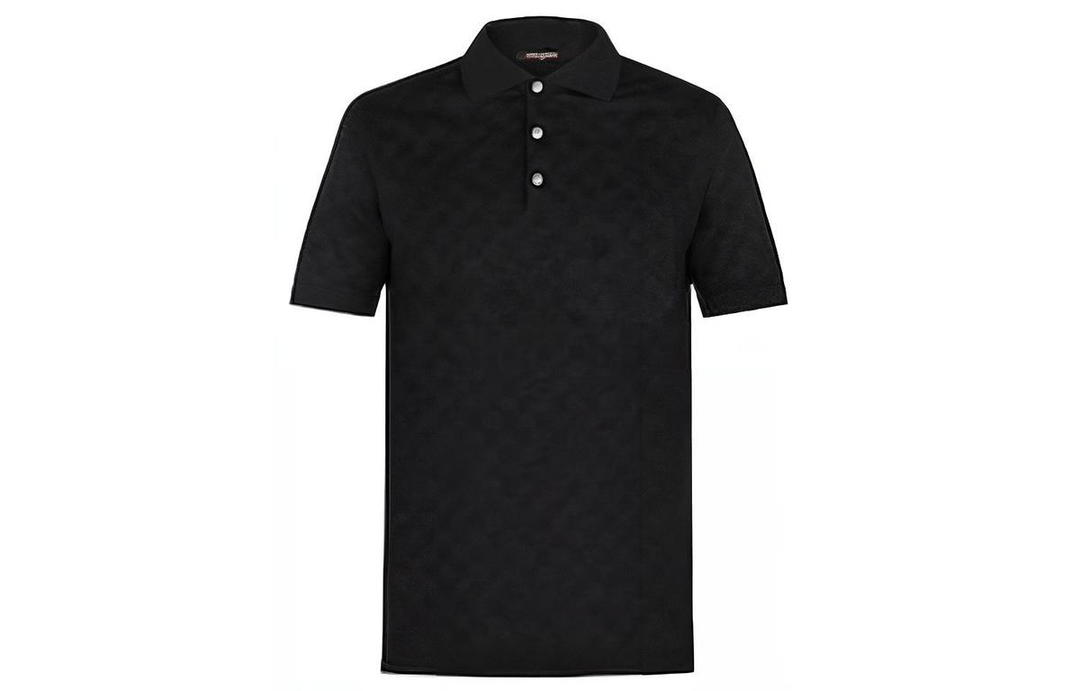 Louis Vuitton Louis Vuitton SS23 Polo Shirt Men's Black