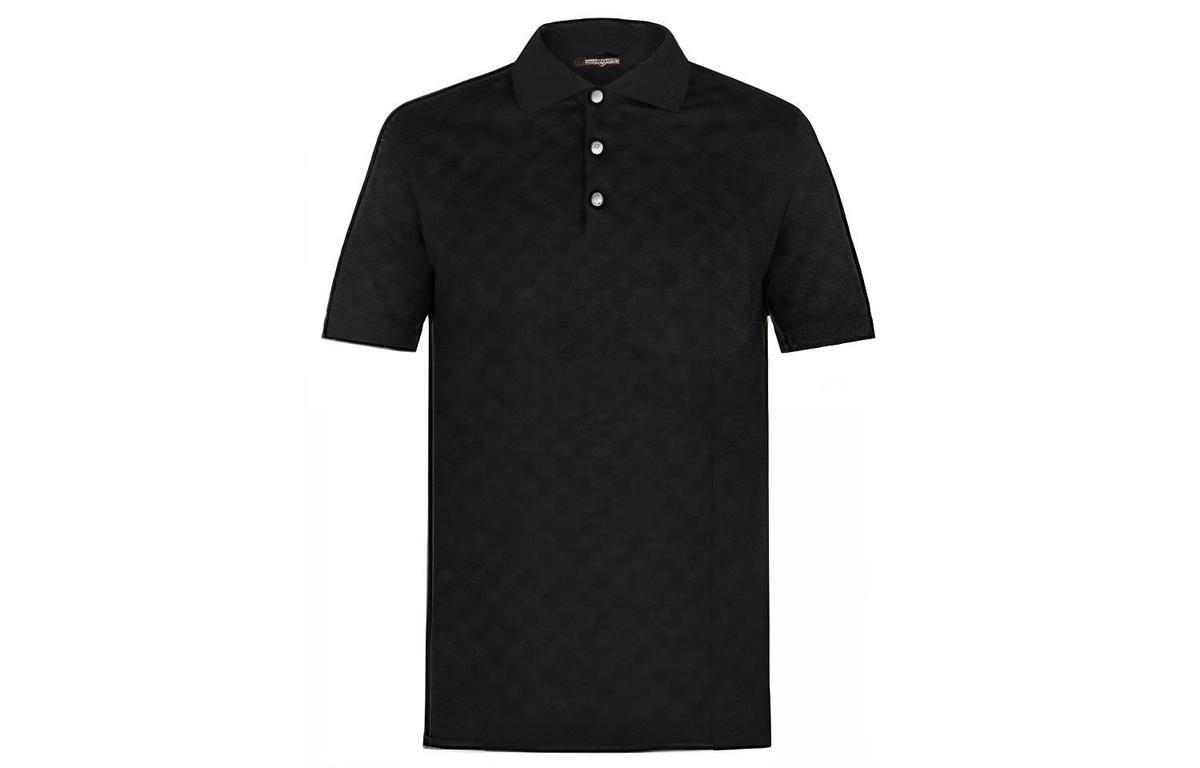 Louis Vuitton Louis Vuitton SS23 Polo Shirt Men's Black
