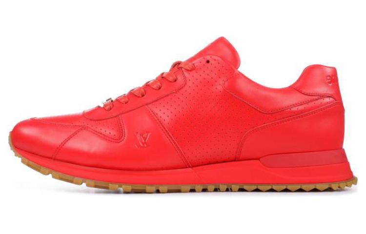 Louis Vuitton Supreme x Louis Vuitton Run Away Low-Top Casual Shoes Men's Red