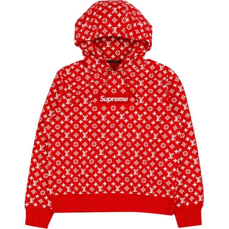 Louis Vuitton Louis Vuitton X Supreme Box Logo Hooded Sweatshirt