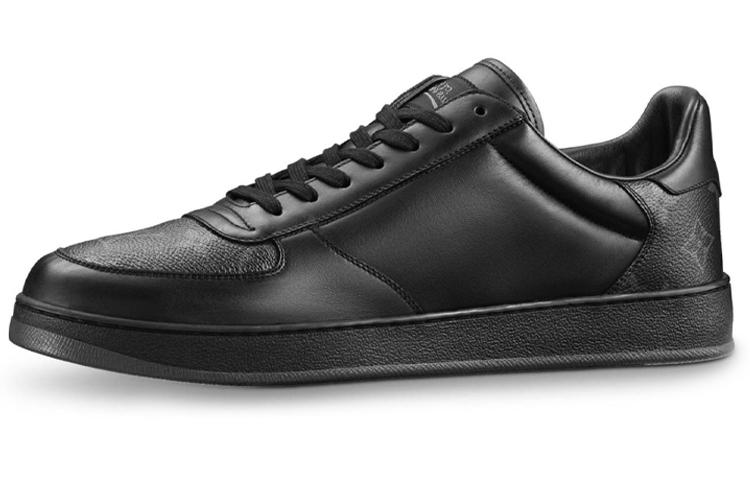 Louis Vuitton Louis Vuitton Rivoli Sneakers 'Black With Logo Monogram'