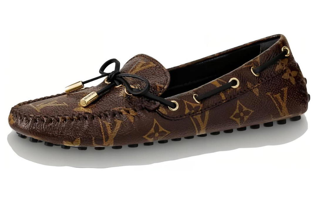 Louis Vuitton Louis Vuitton Gloria Loafers Women's Brown
