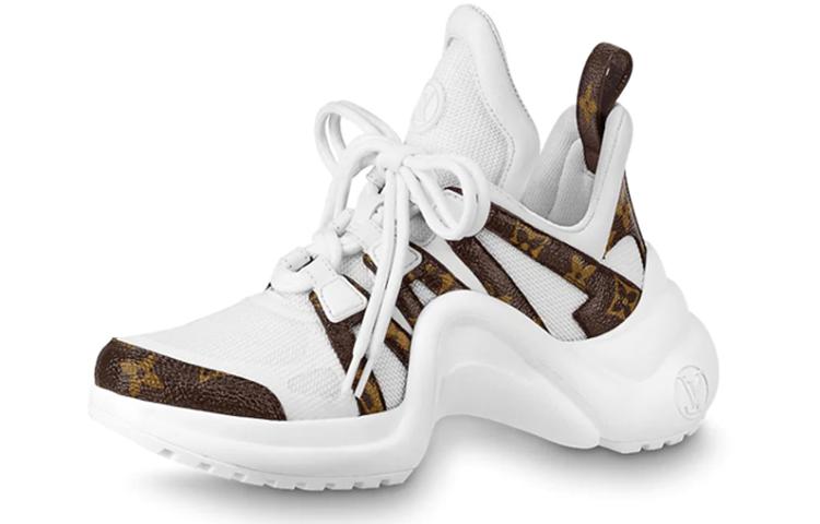 Louis Vuitton Louis Vuitton Archlight Trainer Monogram White Women's