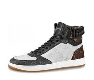Buy Louis Vuitton Rivoli Sneaker Boots 'Patched White Monogram' at Sasom – Authentic and Ready to Ship