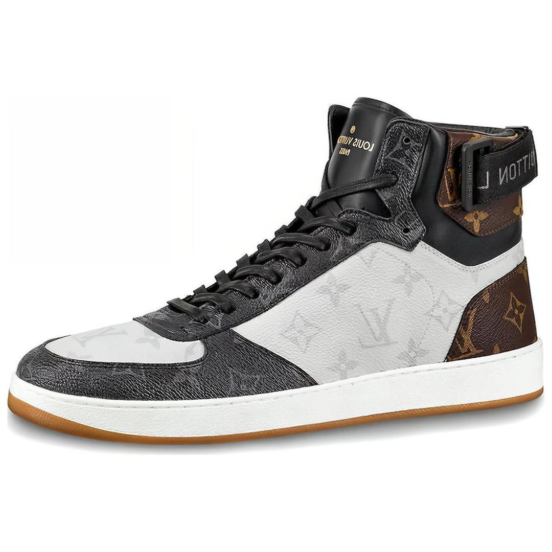 Louis Vuitton Louis Vuitton Rivoli Sneaker Boots 'Patched White Monogram'