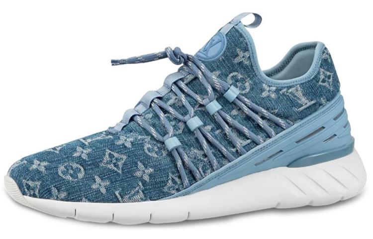 Louis Vuitton Louis Vuitton Fastlane Sneakers 'Denim Logo Monogram'