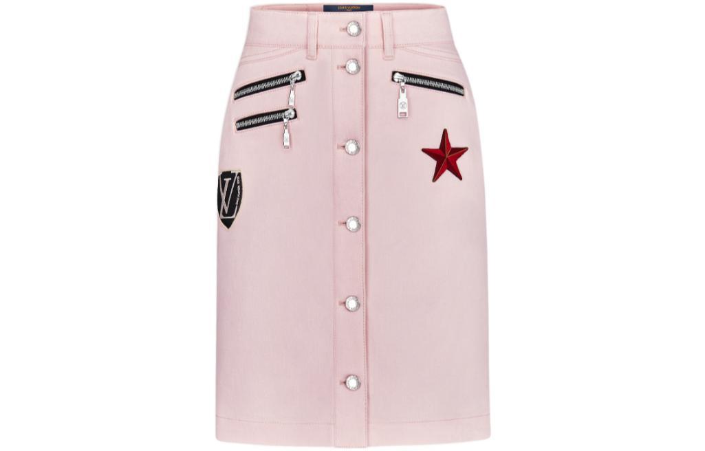 Louis Vuitton Louis Vuitton Casual Long Skirts Women's Pink