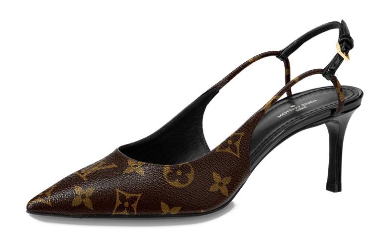 Louis Vuitton Louis Vuitton Chérie High Heels Women's Brown