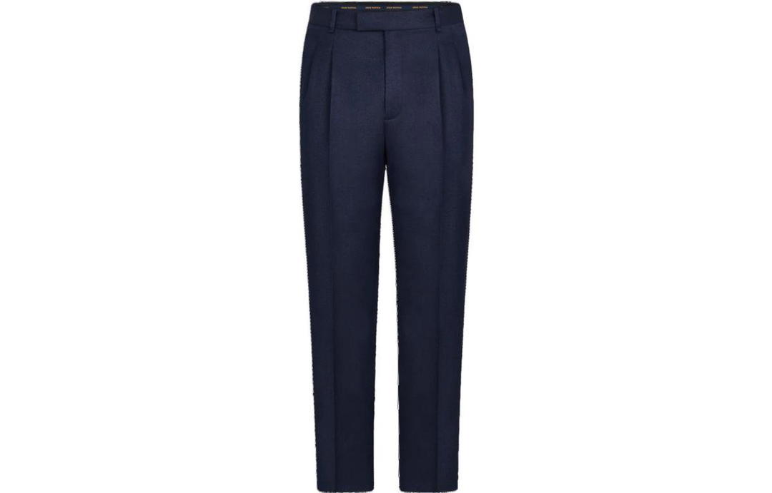 Louis Vuitton Louis Vuitton Casual Pants Men Navy Blue