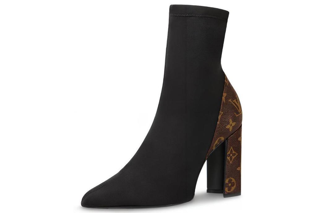 Louis Vuitton Louis Vuitton Matchmake Ankle-Length Boots Women's Black