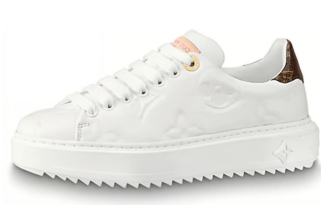 Louis Vuitton Louis Vuitton Lv Time Out Sports Shoes White Women's