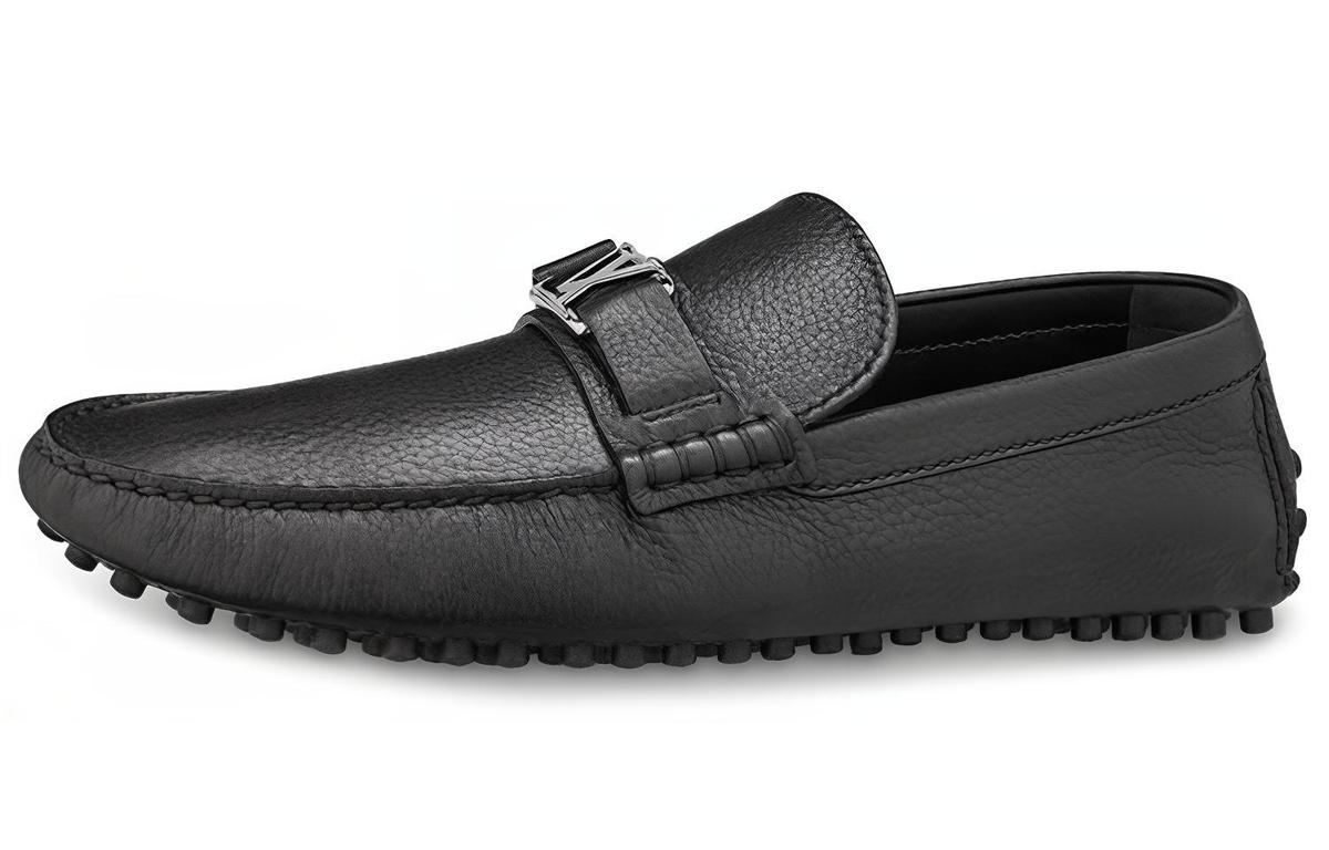 Louis Vuitton Louis Vuitton Hockenheim Casual Single Shoes Men's Black