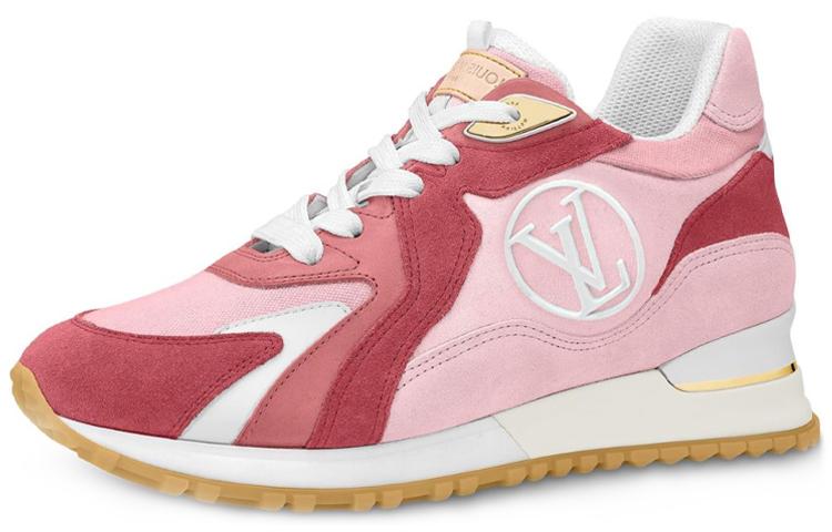 Louis Vuitton Louis Vuitton Lv Run Away Sports Shoes Pink Women's