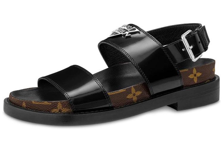 Louis Vuitton Louis Vuitton Crossroads Sandals 'Black' Women's
