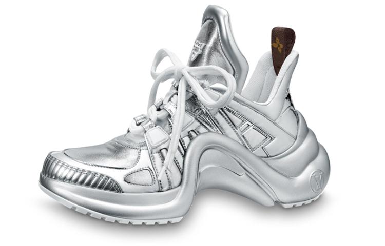 Louis Vuitton Louis Vuitton Archlight Sneakers Silver Women's