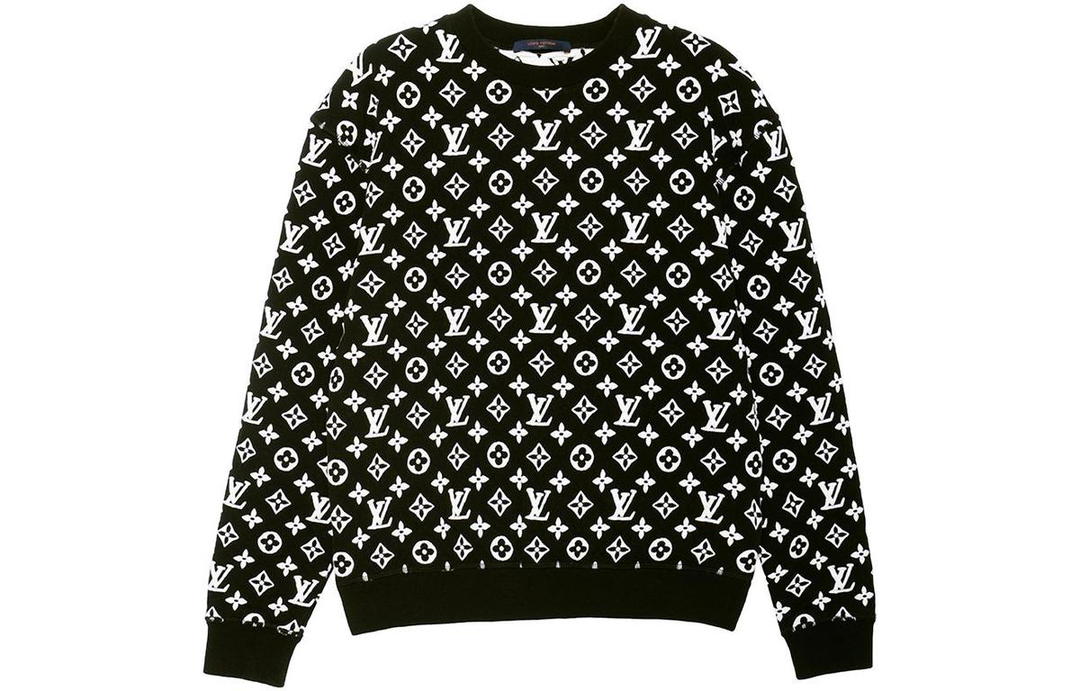 Louis Vuitton Louis Vuitton Sweatshirt Men's Black