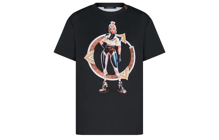 Louis Vuitton Louis Vuitton T Shirt Women's Black