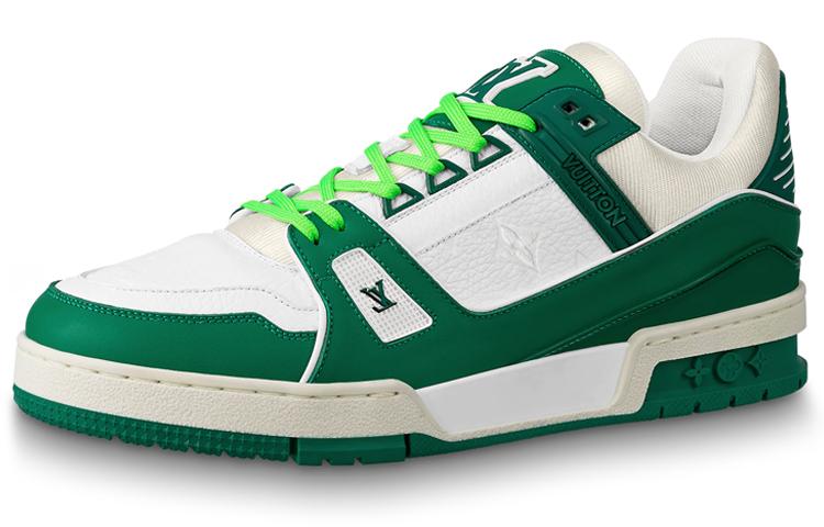 Louis Vuitton Louis Vuitton Trainer Sneakers 'White Green'