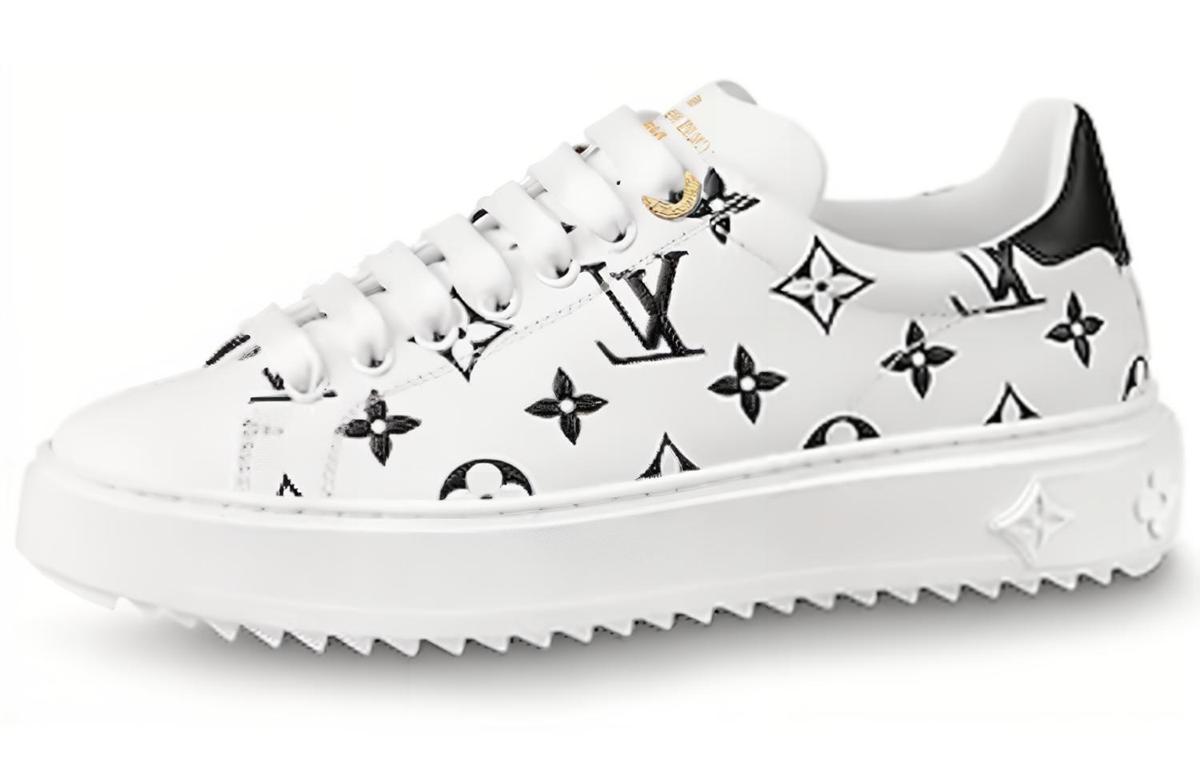 Louis Vuitton Louis Vuitton Lv Time Out Sneakers Black/White Women's