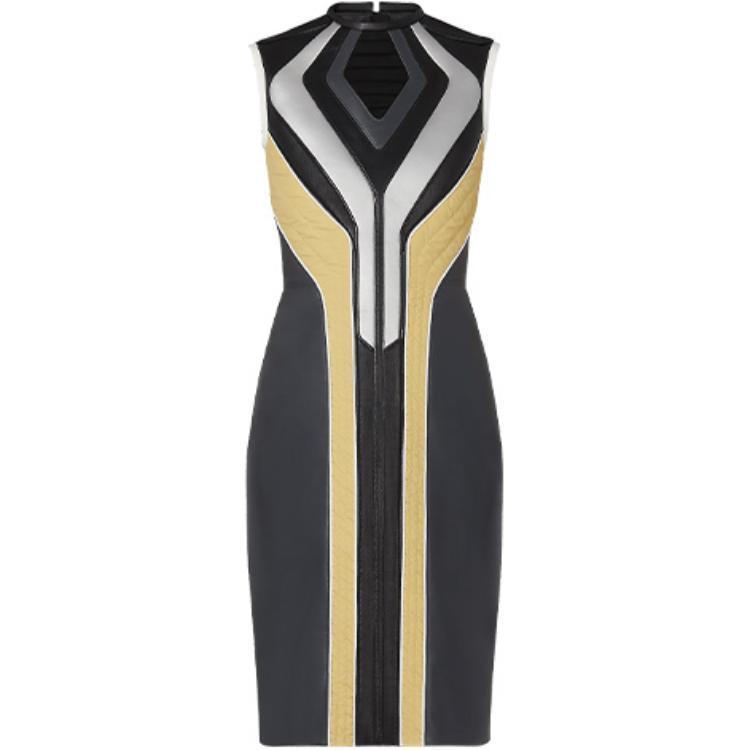 Louis Vuitton Louis Vuitton New Quarterly Products Of LV Sleeveless Dresses Women's Black