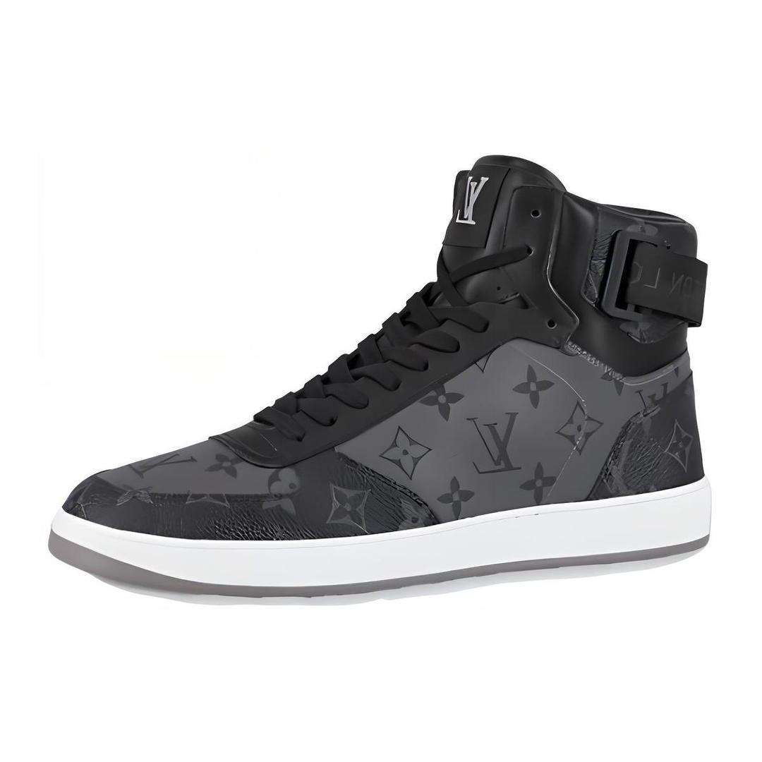 Louis Vuitton Louis Vuitton Rivoli Ankle Sneakers 'Grey Monogram'