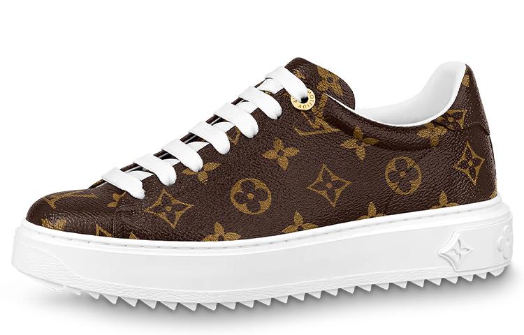 Louis Vuitton Louis Vuitton Time Out Sneakers 'Brown Monogram' Women's