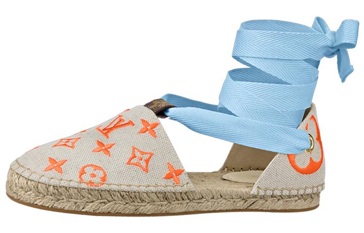 Louis Vuitton Louis Vuitton Starboard Casual Single Shoes Women's Blue