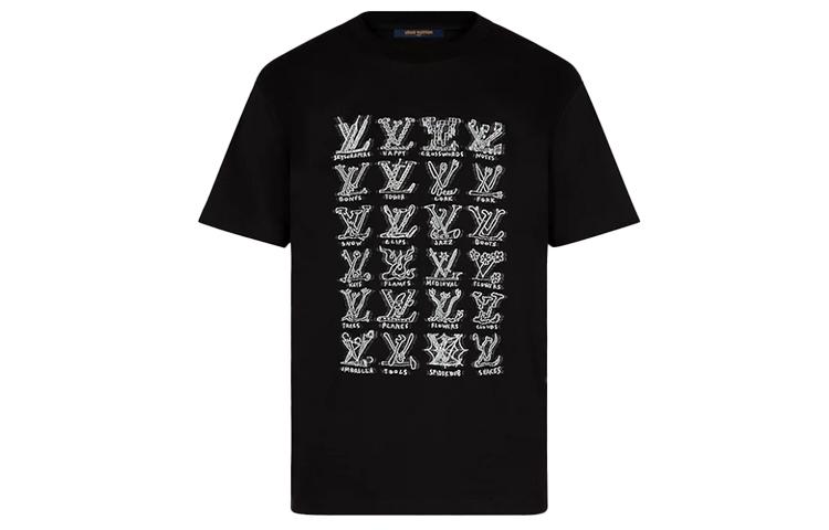 Louis Vuitton Louis Vuitton T Shirt Men's Black
