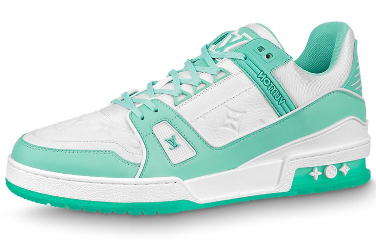 Louis Vuitton Louis Vuitton Trainer Sneakers 'Teal White'