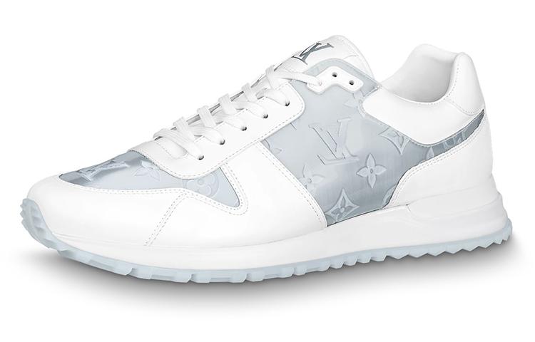 Louis Vuitton Louis Vuitton Run Away Sneakers 'White With Grey Monogram'