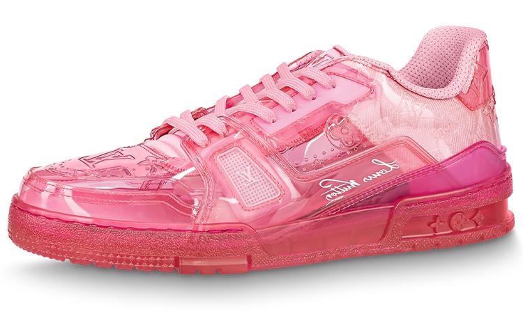 Louis Vuitton Louis Vuitton Trainer Sneakers 'Pink PVC'
