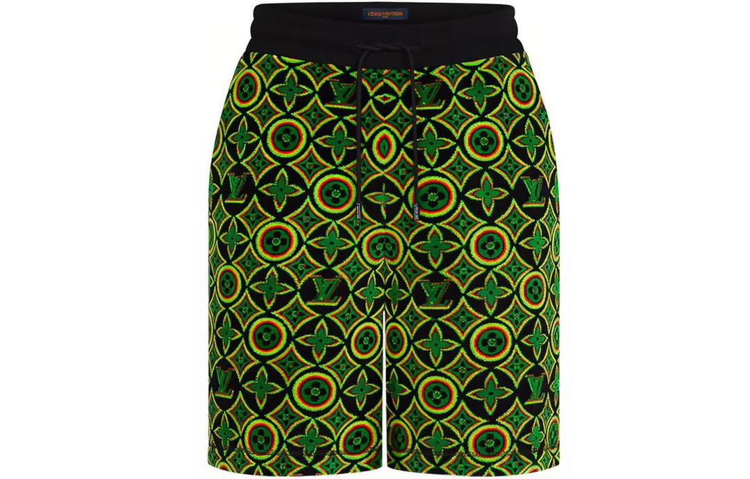 Louis Vuitton Louis Vuitton Casual Shorts Men's Green