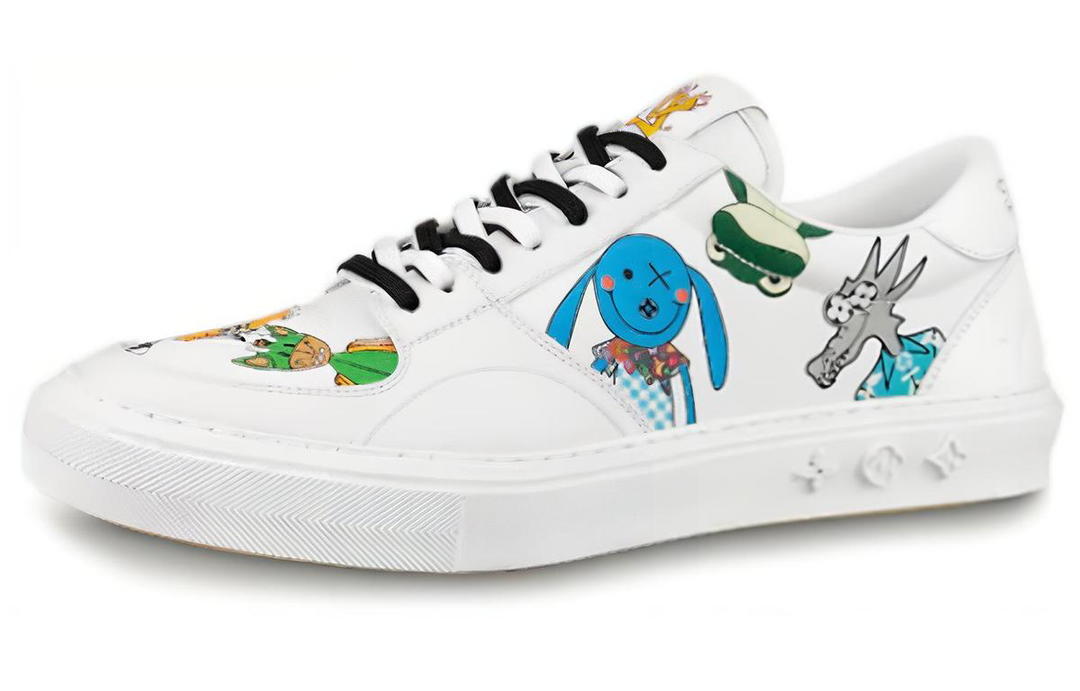 Louis Vuitton Louis Vuitton Ollie Sneakers 'White With Drawings'