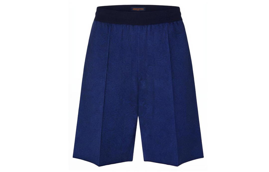 Louis Vuitton Louis Vuitton New Quarterly Products Of LV Casual Shorts Men Dark Blue