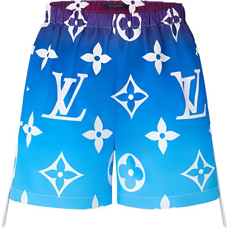 Louis Vuitton Louis Vuitton Casual Shorts Women's Blue