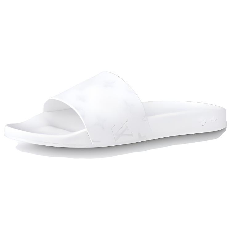 Louis Vuitton Louis Vuitton Waterfront Mule White Grey