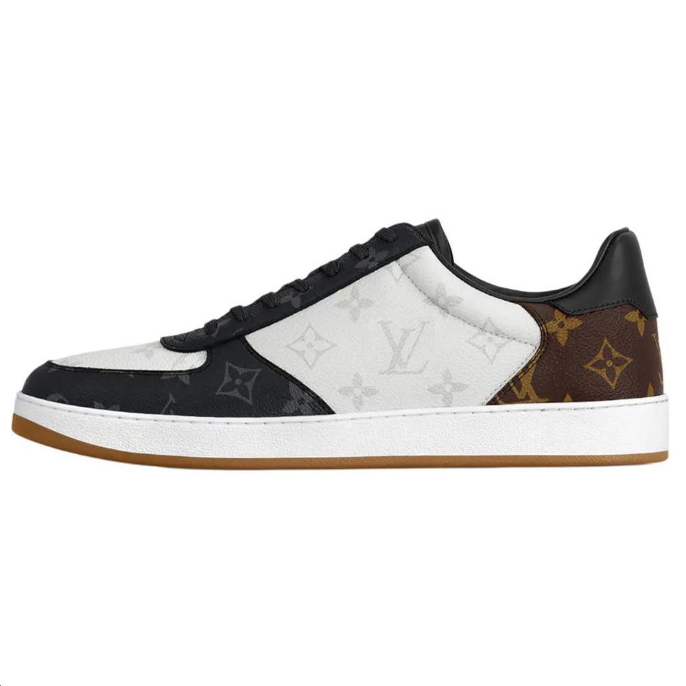 Louis Vuitton Louis Vuitton Rivoli Sneakers 'White Black Brown Monogram'