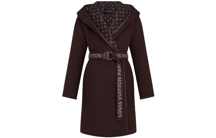 Louis Vuitton Louis Vuitton Coats Women's Dark Red