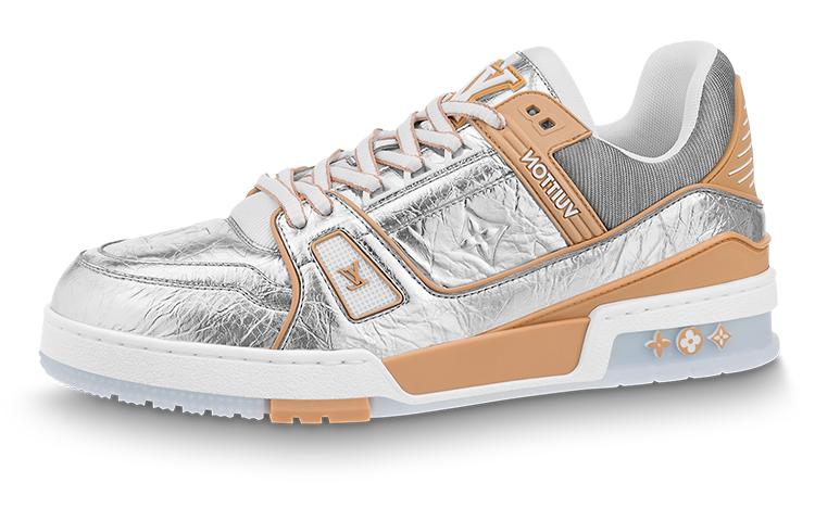 Louis Vuitton Louis Vuitton Trainer Metallic Beige