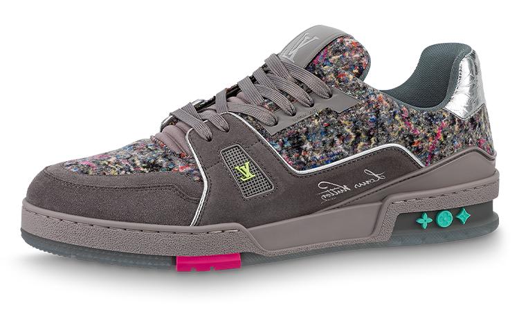 Louis Vuitton Louis Vuitton Lv Trainers 'Grey With Colorful Mesh'
